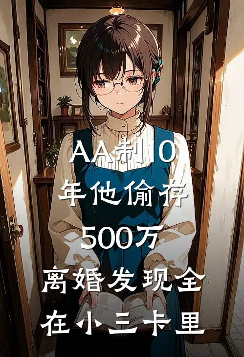AA制10年他偷存500万，离婚发现全在小三卡里卡西欧周静推荐完结小说_免费阅读AA制10年他偷存500万，离婚发现全在小三卡里(卡西欧周静)