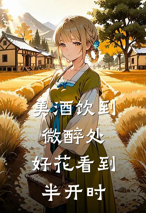 美酒饮到微醉处,好花看到半开时