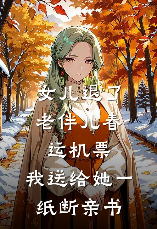 女儿退了老伴儿春运机票，我送给她一纸断亲书