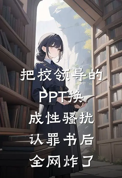 把校领导的PPT换成性骚扰认罪书后，全网炸了